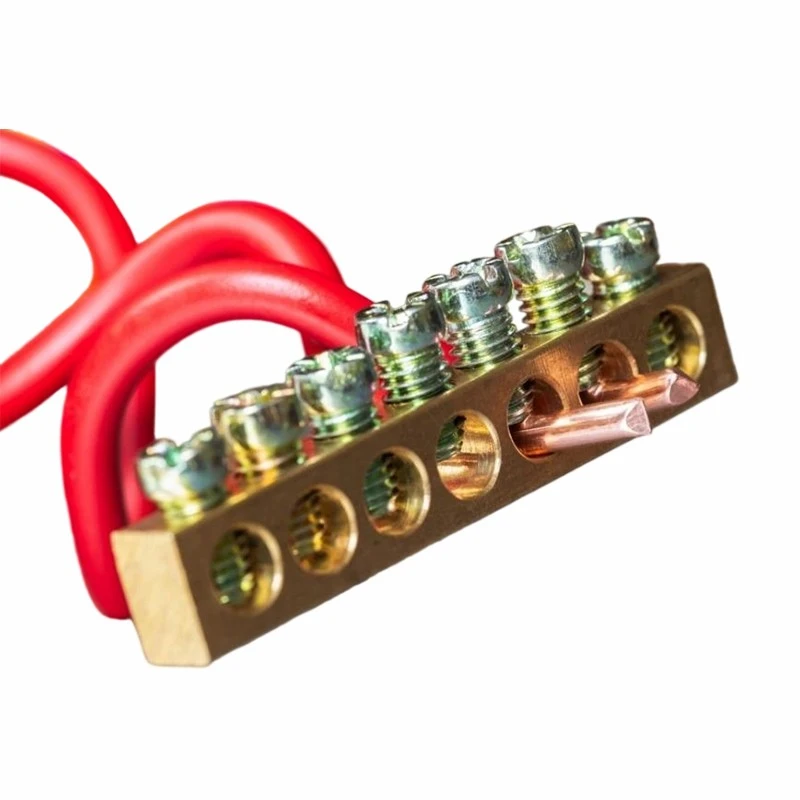 machined brass electrical parts